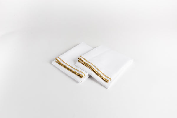 Cotton Sateen Pillowcases - Golden Bronze
