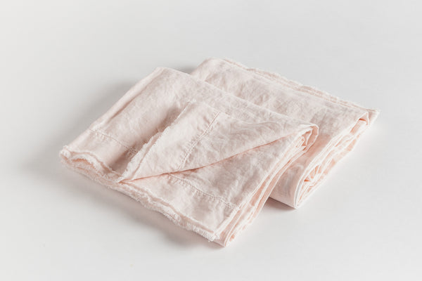Soft Washed Pink Pillowcase