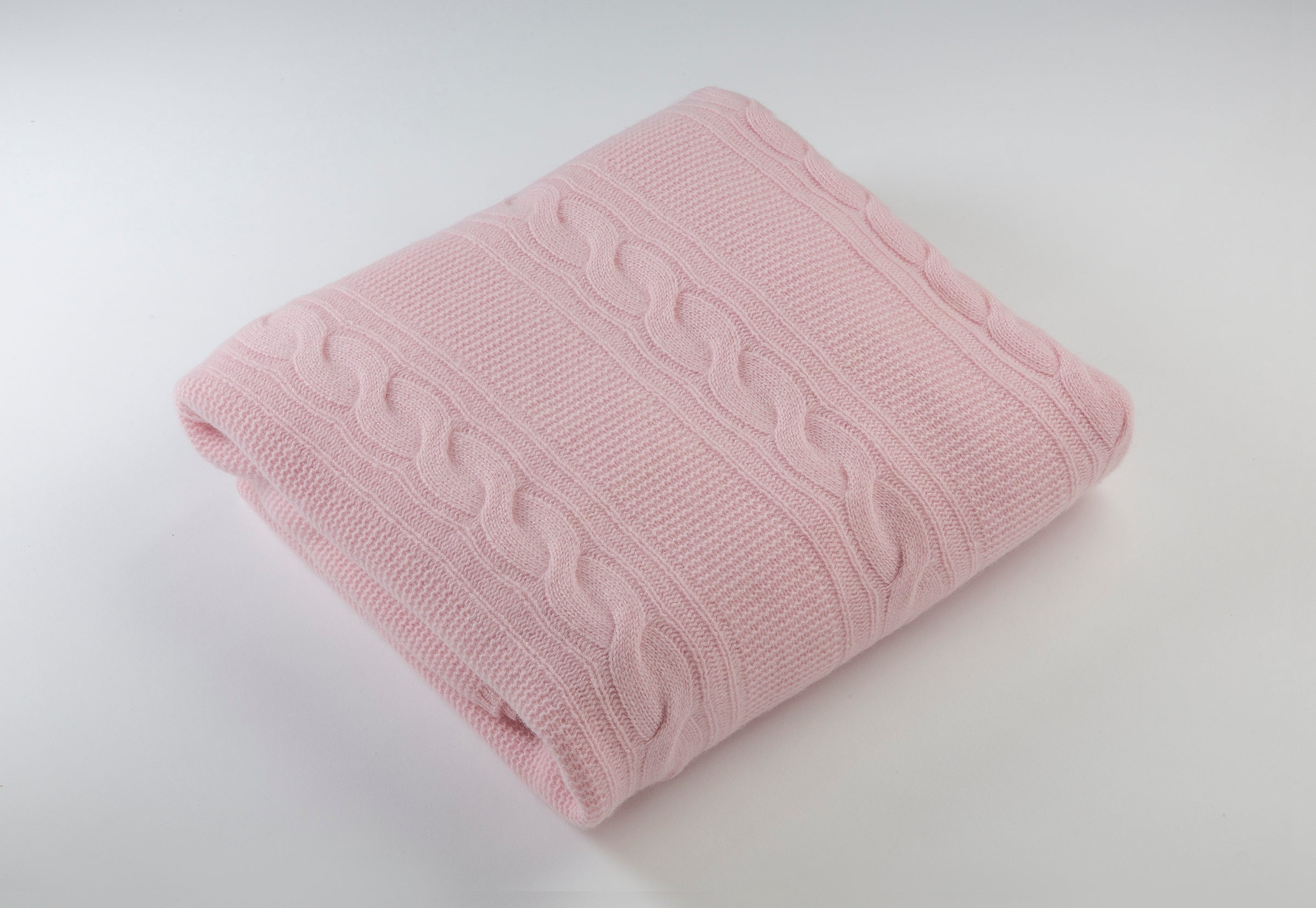 Pink 2025 cashmere blanket