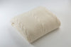 Cream Cashmere Throw Blanket