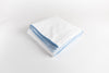 Cotton Percale Duvet Cover - Soothing Blue